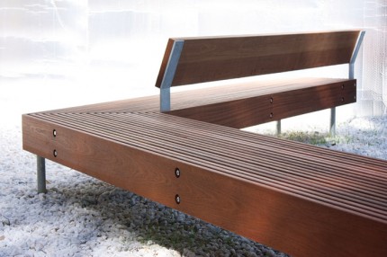 Woody Park Bench - Environmental Street Furniture