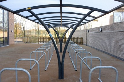 Cambridge Junior Cycle Shelter - Environmental Street Furniture