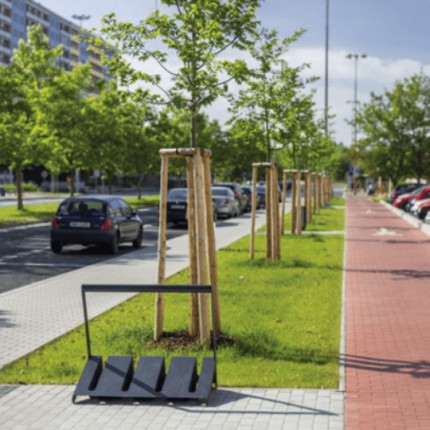 Velo Bicycle Stand - Environmental Street Furniture
