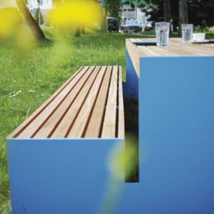 Blocq Park Bench - Environmental Street Furniture