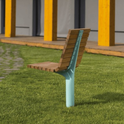 Vltau Park Bench - Environmental Street Furniture