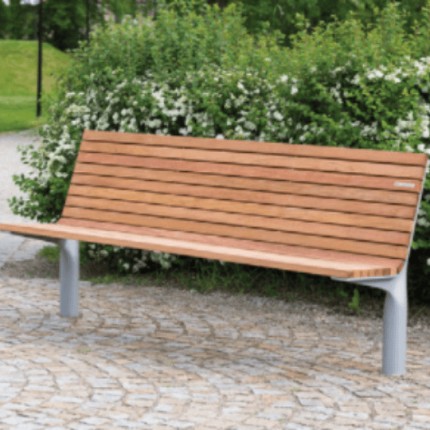 Vltau Park Bench - Environmental Street Furniture