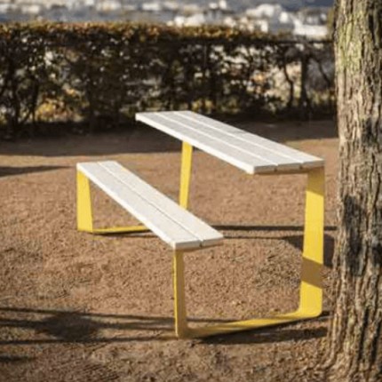 Rautster Park Bench - Environmental Street Furniture