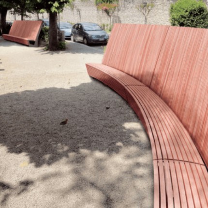 Landscape Park Bench - Environmental Street Furniture
