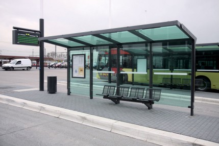Aureo Bus Shelter - Environmental Street Furniture