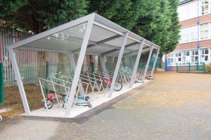 Edge Bicycle Shelters - Environmental Street Furniture