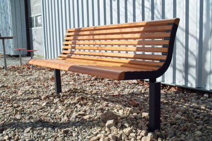 Diva Solo Bench - Environmental Street Furniture