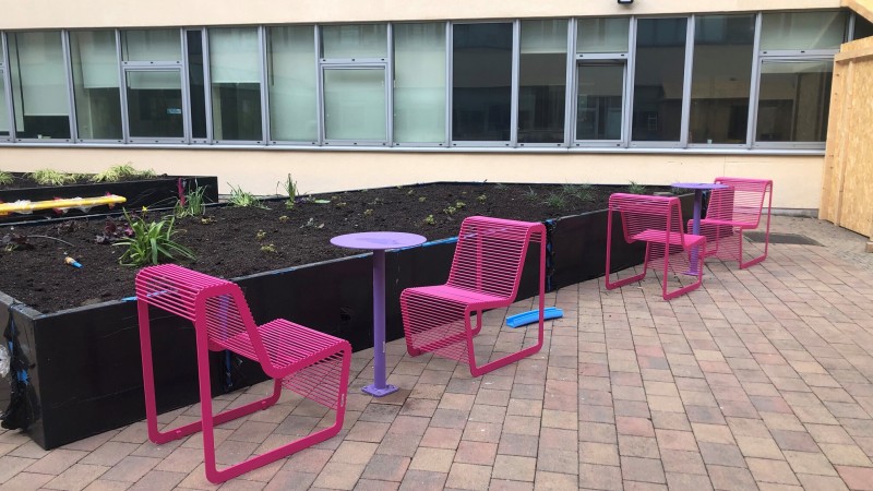 Connolly Hospital - Environmental Street Furniture