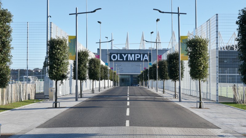 Olympia Leisure Centre Belfast - Environmental Street Furniture