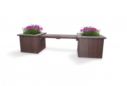 Planter Bench - Environmental Street Furniture