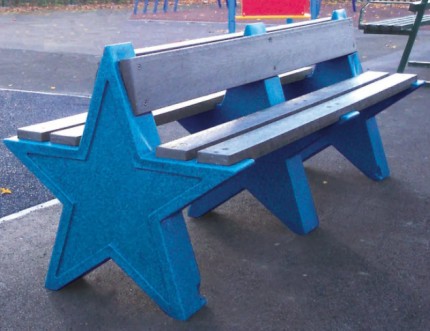 Star Bench - Environmental Street Furniture