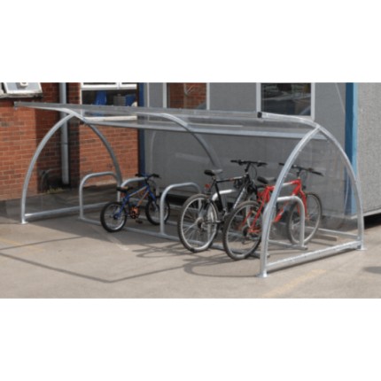 New Sheffield Junior Cycle Shelter - Environmental Street Furniture