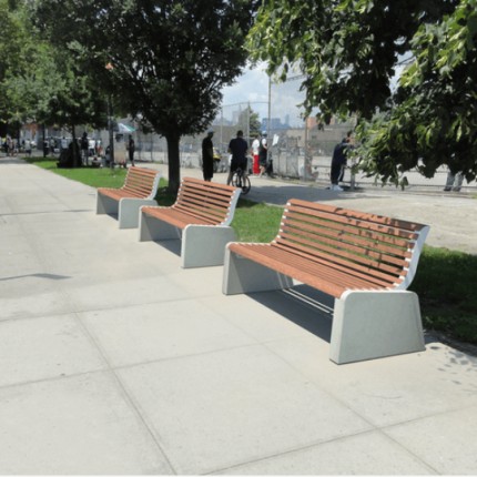 Forma Park Bench - Environmental Street Furniture