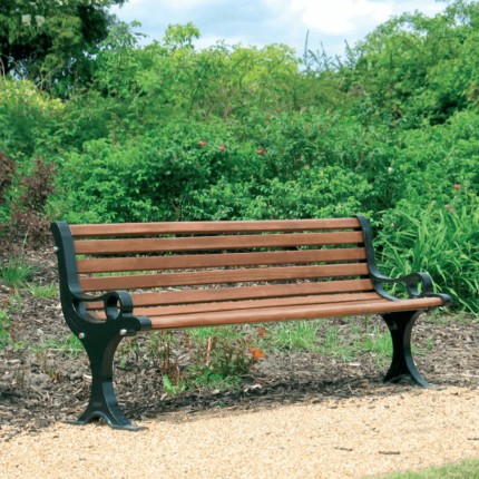 Lakeside Seat - Cast Iron - Environmental Street Furniture