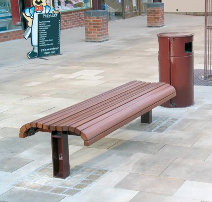 Pierhead Bench - Cast Iron - Environmental Street Furniture
