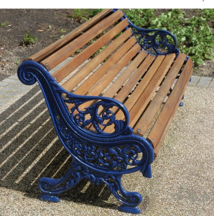 Rotherham Seat - Cast Iron - Environmental Street Furniture