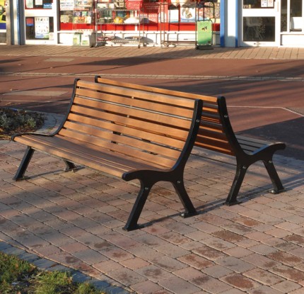Riverside Seat - Cast Iron - Environmental Street Furniture