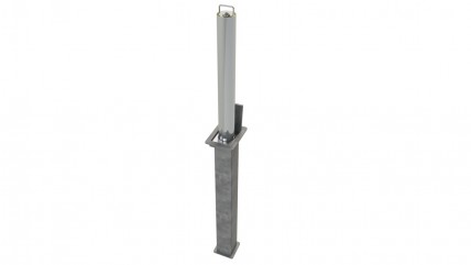 Stainless Domestic Telescopic Post RRB/S4 - Environmental Street Furniture