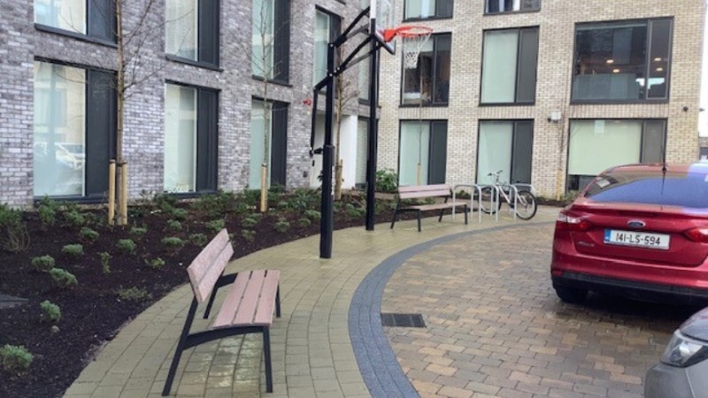 Bandon Student Accomodation, Cork - Environmental Street Furniture