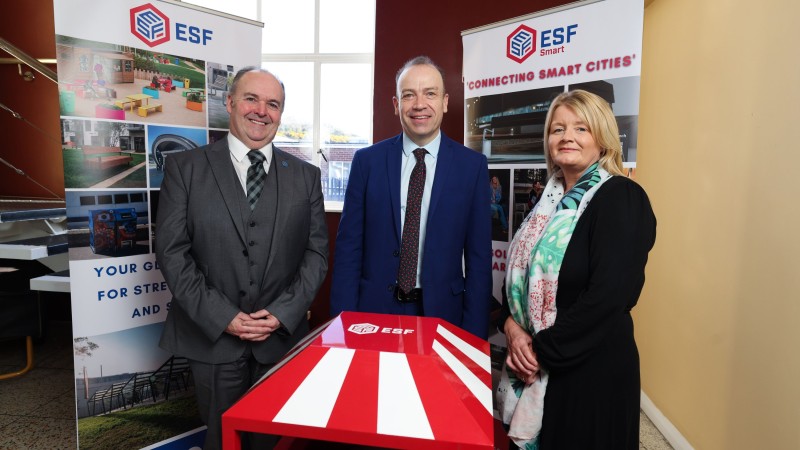 ESF visited by Secretary of State for Northern Ireland - Environmental Street Furniture