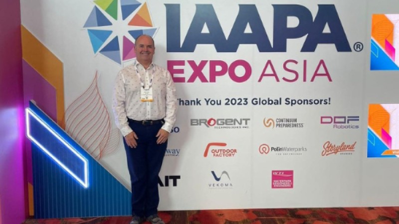 ESF Attend and Showcase at IAAPA Asia - Environmental Street Furniture