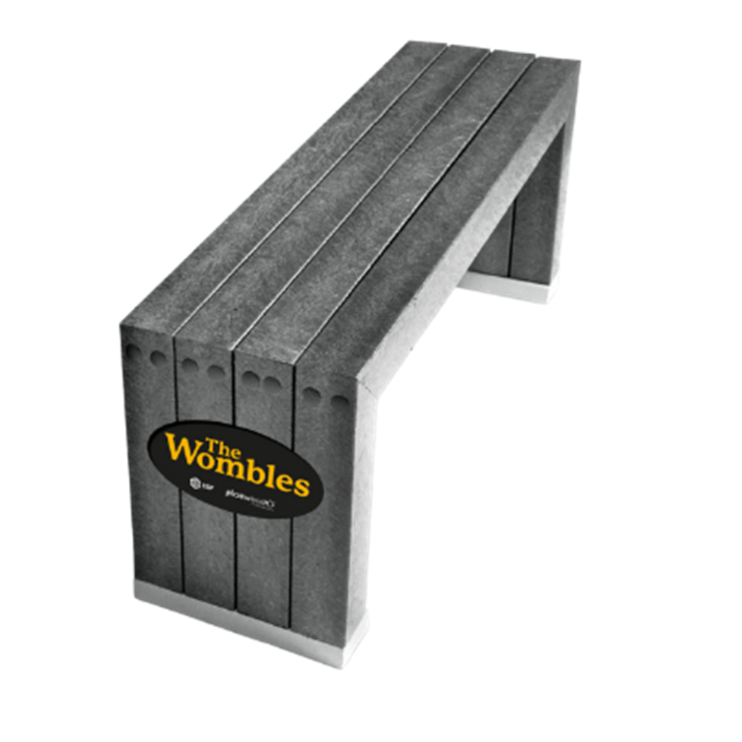 The Wombles Compact Bench - Environmental Street Furniture