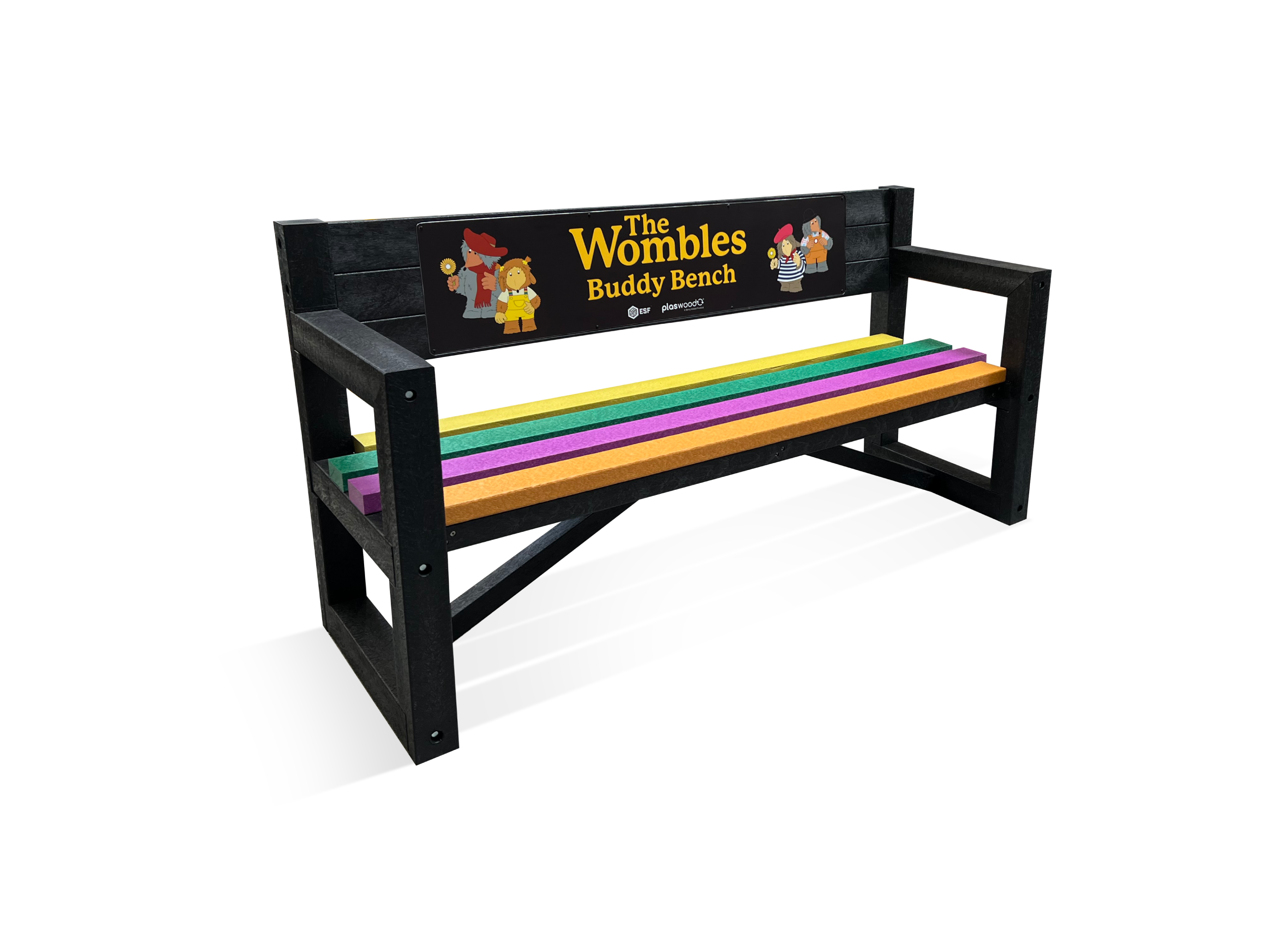 The Wombles Buddy Bench - Environmental Street Furniture