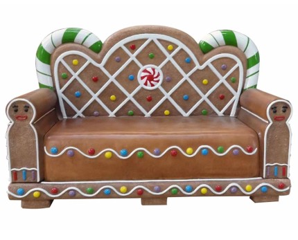 Gingerbread Bench - Environmental Street Furniture