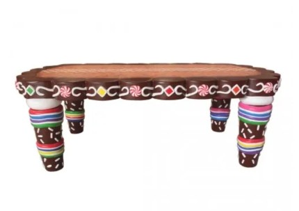 Gingerbread Table - Environmental Street Furniture