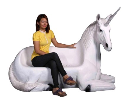 Unicorn Bench - Environmental Street Furniture