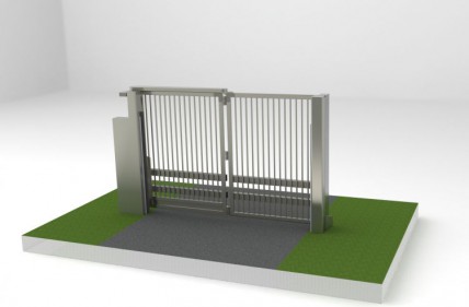 PAS68 Bi-Folding Speed Gate - Environmental Street Furniture