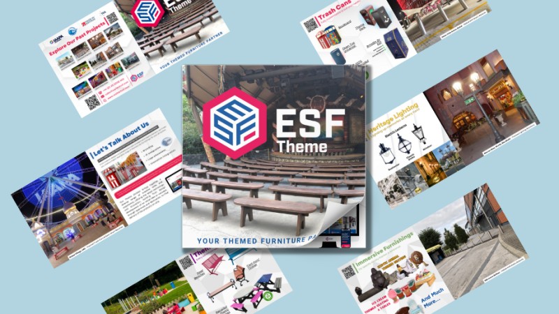 ESF's Brand New THEME Brochure Available Now - Environmental Street Furniture