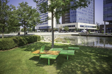 Pixel Park Bench - Environmental Street Furniture